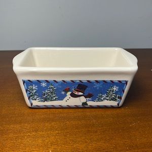 Nantucket holiday butter keeper